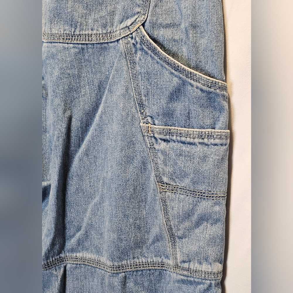 GX Vintage 90s Y2K Know Who You Are Jeans 30x30 Carpenter Baggy Wide Leg Jeans - Picture 13 of 15